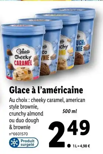 Lidl Glace à l'Américaine offre