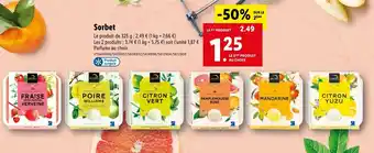 Lidl Sorbet offre