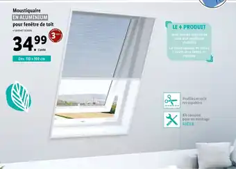 Lidl Moustiquaire En Aluminium Pour Fenêtre de Toit offre