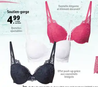 Lidl Soutien-Gorge offre