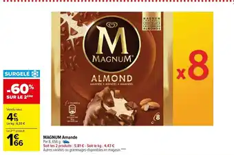 Carrefour Market Magnum Amande offre