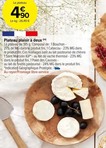 Carrefour Market Plateau Plaisir à Deux offre