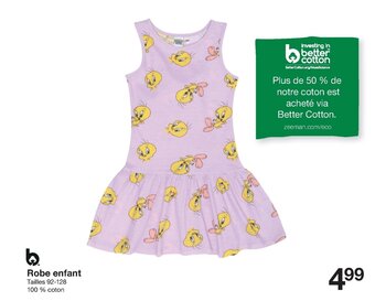 Zeeman Robe Enfant offre