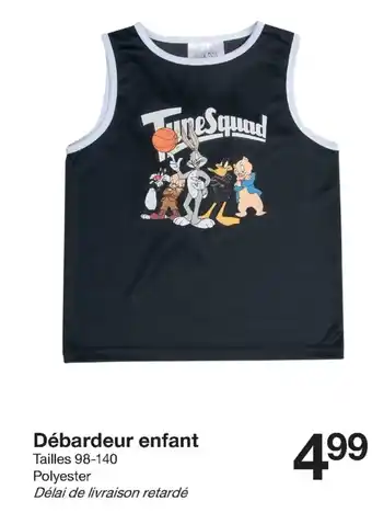 Zeeman Débardeur Enfant offre