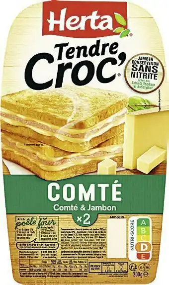 Petit Casino TENDRE CROC’ COMTÉ & JAMBON SANS NITRITE offre
