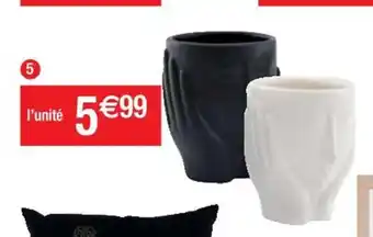 Cora x Carrefour Cacher pot "visage" offre