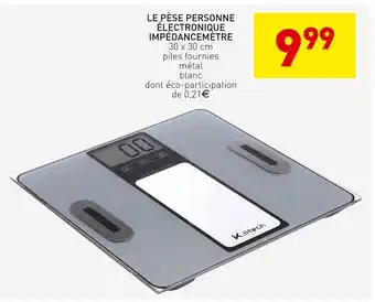 Stokomani Le pèse personne électronique impédancemètre offre