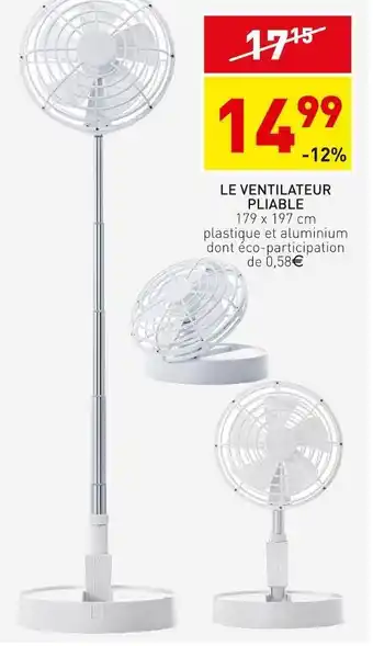 Stokomani Le ventilateur pliable offre