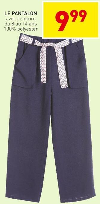 Stokomani Le pantalon offre