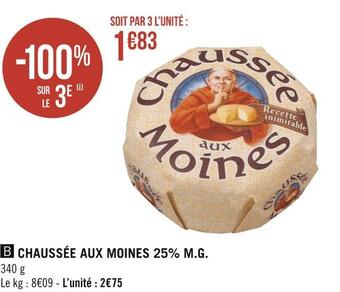 Géant Casino Chaussée aux moines chaussée aux moines 25% m.g. offre