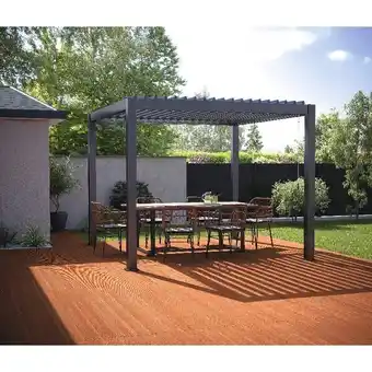 Brico Dépôt Pergola bio climatique 3 x 3 m offre