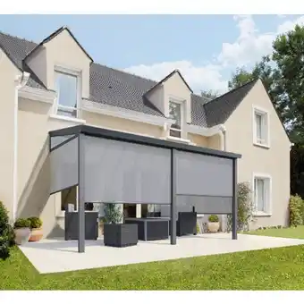 Brico Dépôt Pergola aluminium 4 x 3 m offre