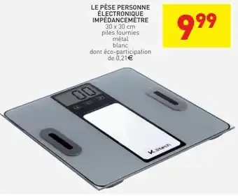 Stokomani Le pese personne electronique imedancemetre offre
