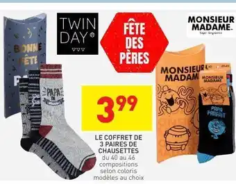 Stokomani Chaussettes homme offre