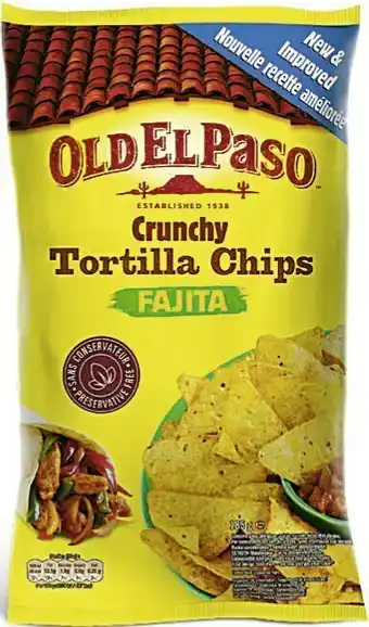 Spar CRUNCHY TORTILLA CHIPS FAJITA offre