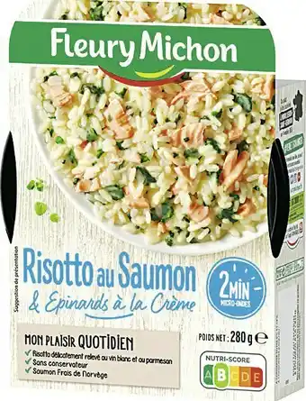 Spar RISOTTO AU SAUMON & ÉPINARDS À LA CRÈME offre