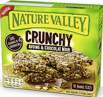 BARRES CRUNCHY AVOINE & CHOCOLAT NOIR