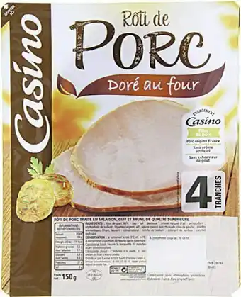 Spar RÔTI DE PORC offre