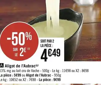 Aligot de l'Aubrac