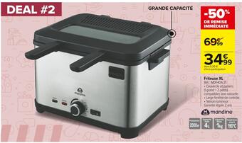 Carrefour Market Mandine friteuse xl offre