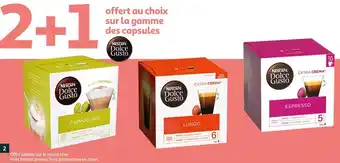 Auchan Nescafé bon plan sur la gamme des capsules nescafé dolce gusto offre
