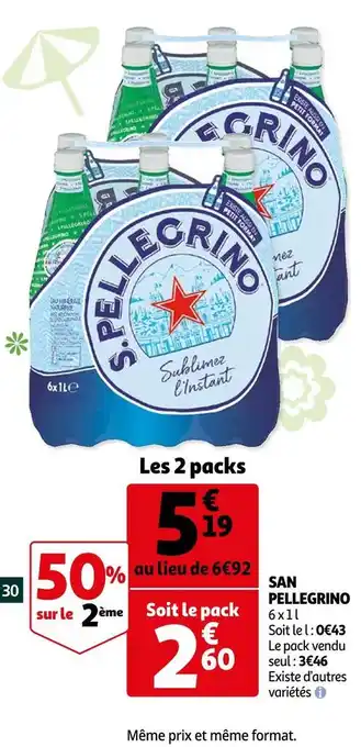 Auchan San pellegrino san pellegrino offre