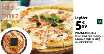 Auchan Pizza familiale offre