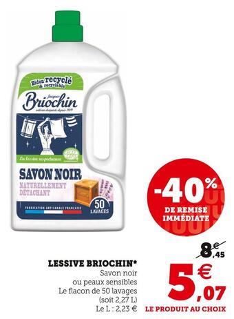 Briochin lessive*