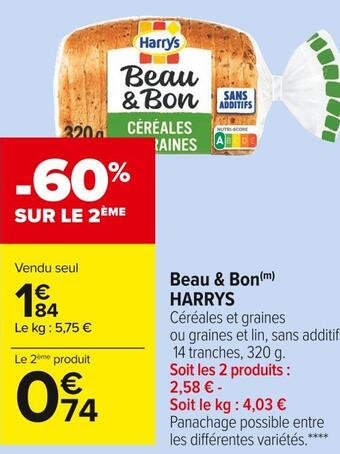 Carrefour Market Harry's beau & bon offre