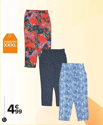 Carrefour Market Pantalon fluide offre