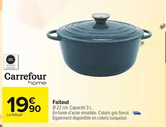 Carrefour Market Carrefour home faitout offre