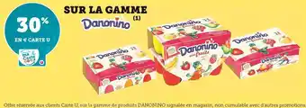 Danonino bon plan sur la gamme danonino