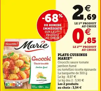 Super U Plats cuisines offre