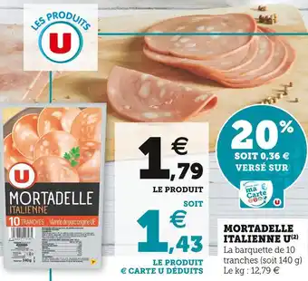 U mortadelle italienne