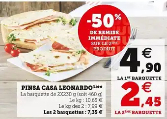 Pinsa casa leonardo