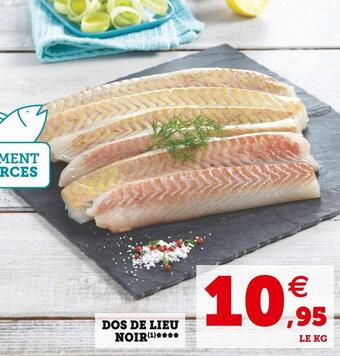 Super U Dos de lieu noir offre