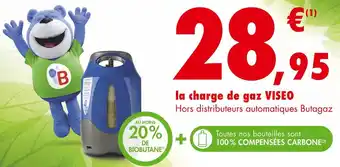 Super U Viseo la charge de gaz offre