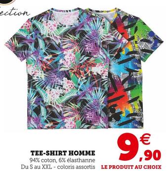 Super U Tee-shirt homme offre