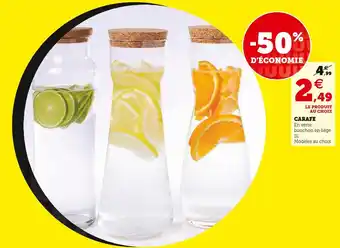 Super U Carafe offre
