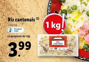 Lidl Riz cantonais offre