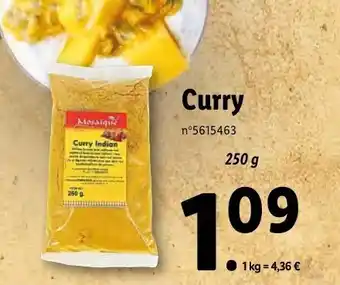 Lidl Curry offre
