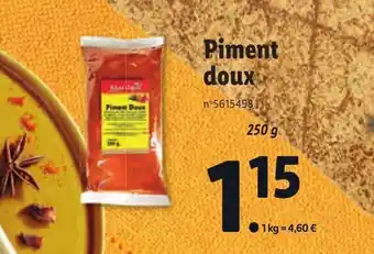 Lidl Piment doux offre
