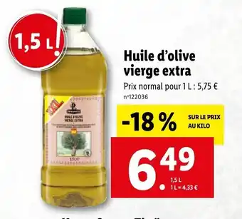 Huile d'olive vierge extra