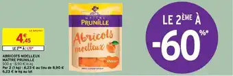 Intermarché Abricots Moelleux Maître Prunille offre