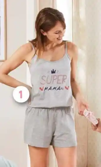 Intermarché Combishort Femme Fête Des Mères Eldys offre