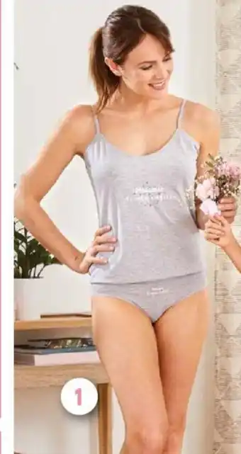 Intermarché Slip Ou Caraco Femme Fantaisie Eldys offre