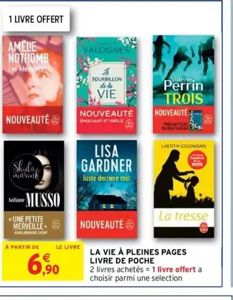 Intermarché La Vie à Pleines Pages Livre de Poche offre