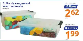 Action Boîte de Rangement Avec Couvercle offre