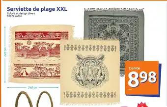 Action Serviette de Plage XXL offre