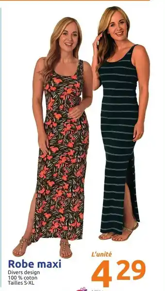 Action Robe Maxi offre